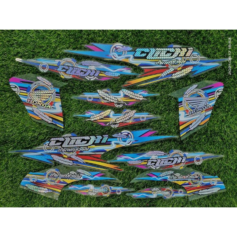 Striping vario new 125 150 tahun 2018 2019 transparan hologram