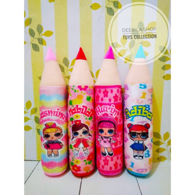 GULING PENSIL KARAKTER LOL CUSTOM NAMA / GULING KARAKTER LOL CUSTOM NAMA / GULING CUSTOM