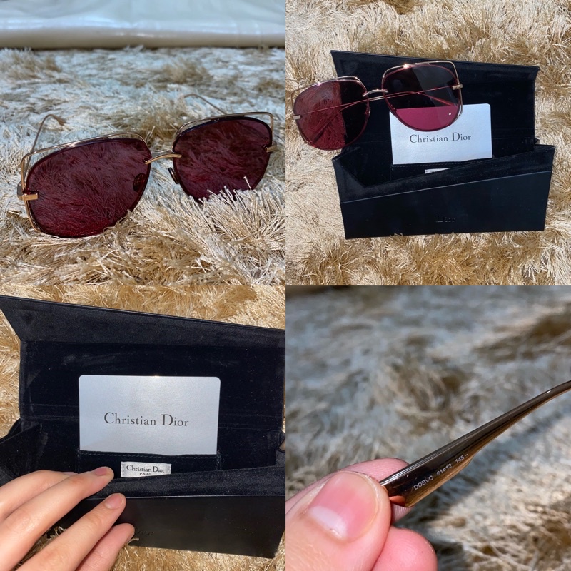 CHRISTIAN DIOR ORIGINAL SUNGLASSES DDBVC 61-12-145