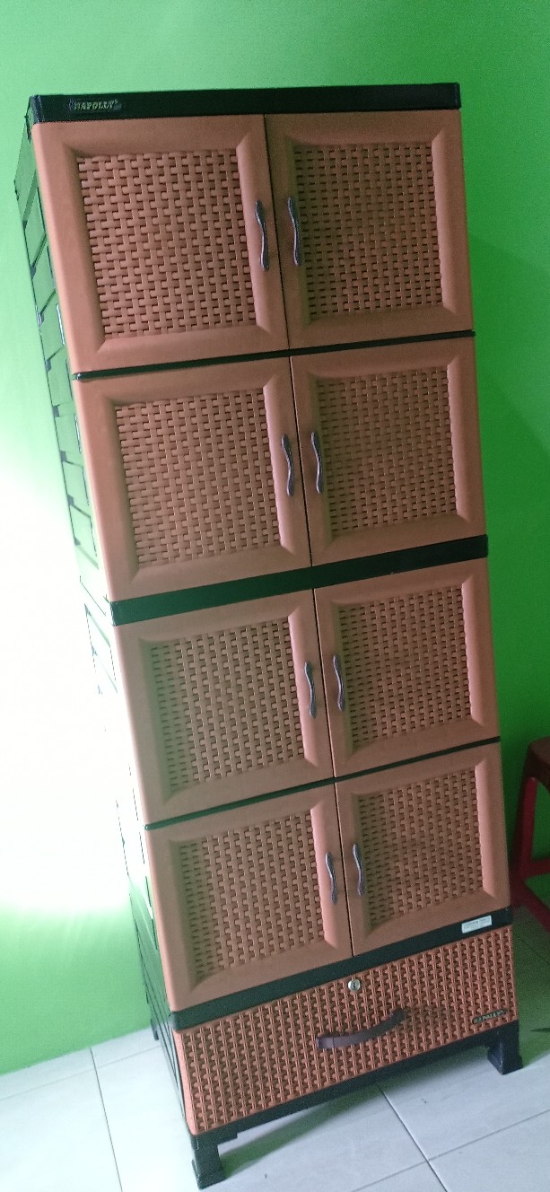 Lemari Plastik Napolly Susun 4 - Laci 1 (khusus Semarang)