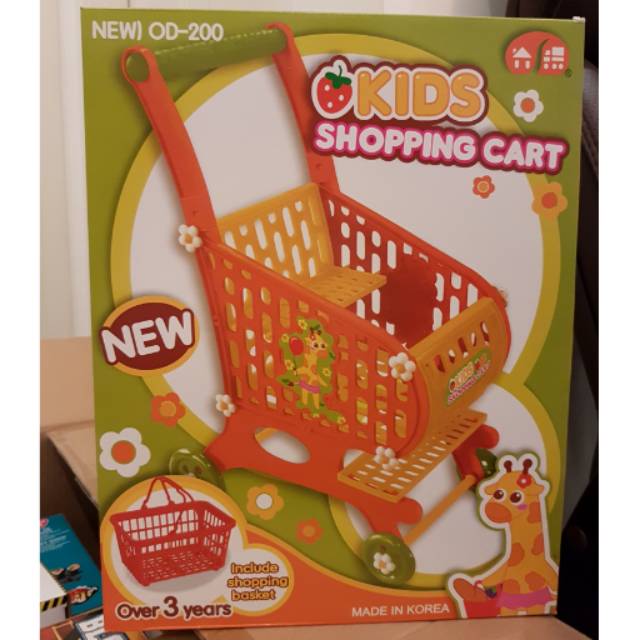Mainan Trolley Supermarket / Trolley Mainan / Shopping Cart / Mainan Kereta Dorong Supermarket