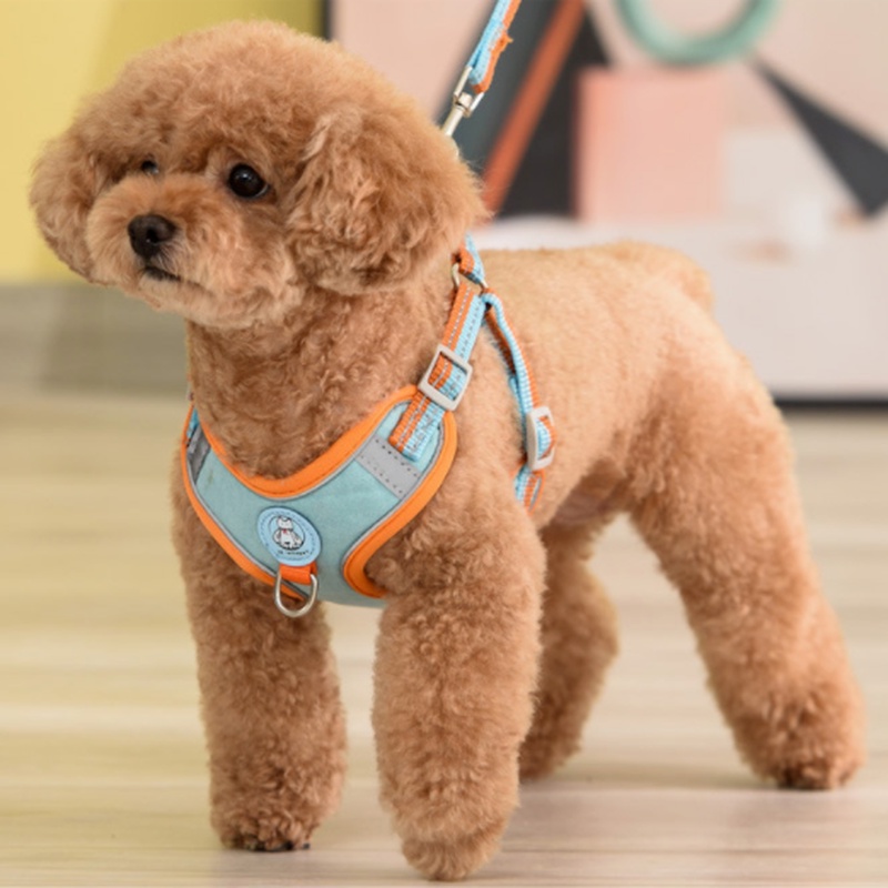 ★〓YUFeiPet〓★ Dog Harness with Leash Summer Pet Adjustable Reflective Vest Walking Lead for Puppy Harness for Small Medium Dog