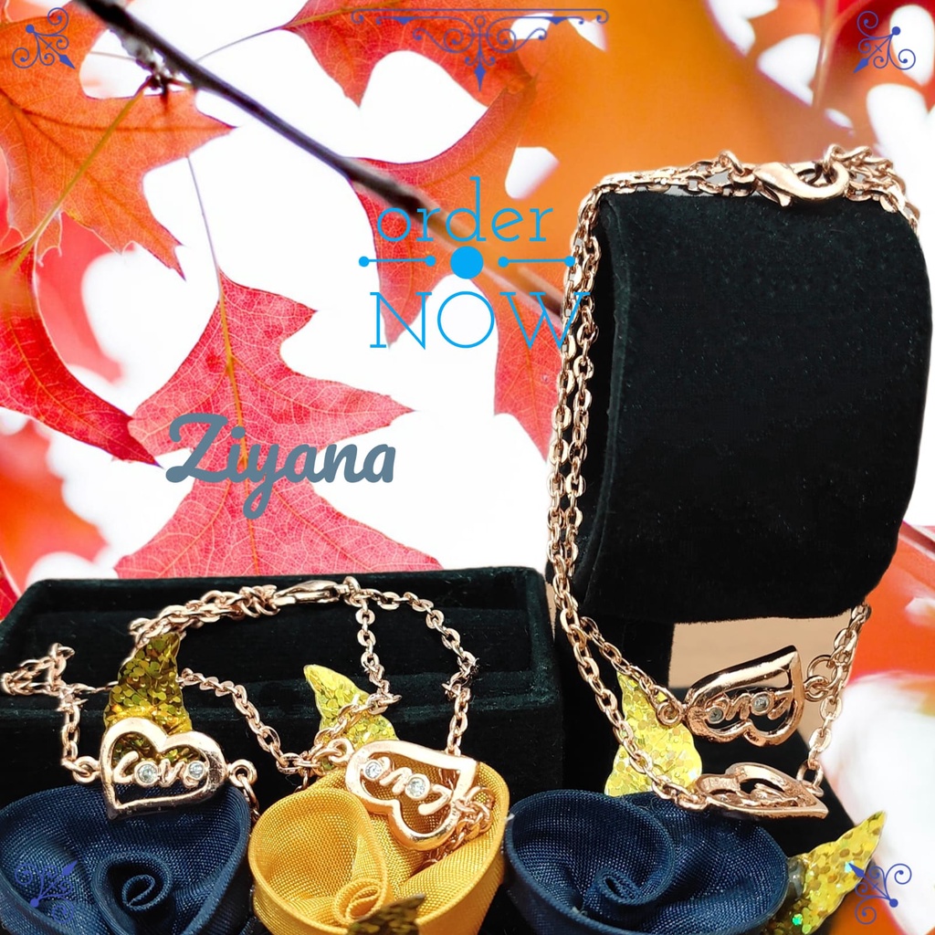 Gelang Tangan Wanita Titanium Gelang Wanita Gelang Titanium Wanita Ziyana