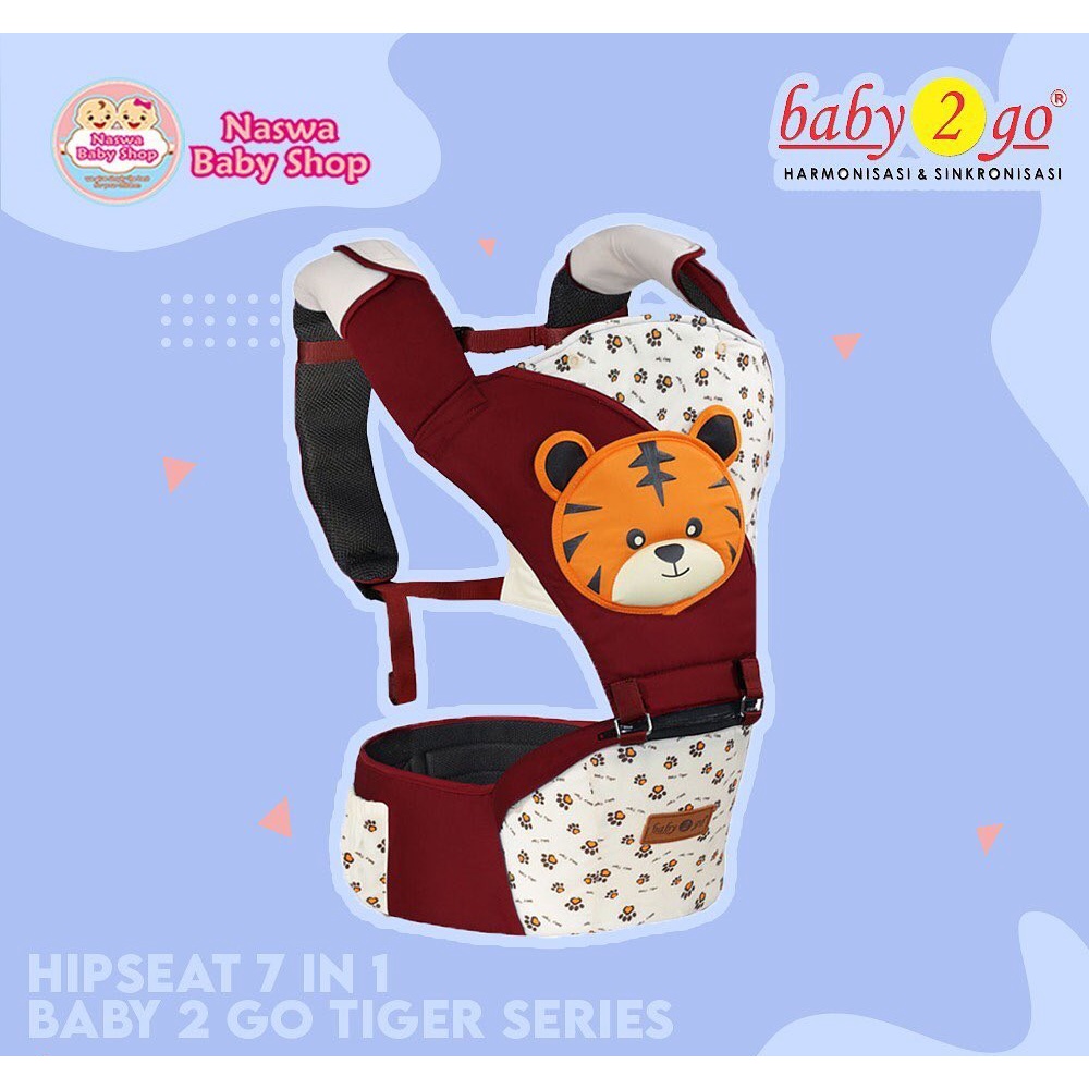 Baby 2 Go Hipseat 7 in 1 Tiger Series B2G2301