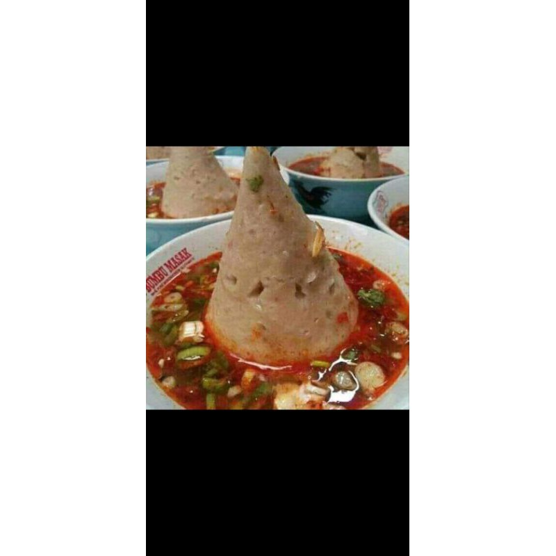 

baso ikan tumpeng mercon