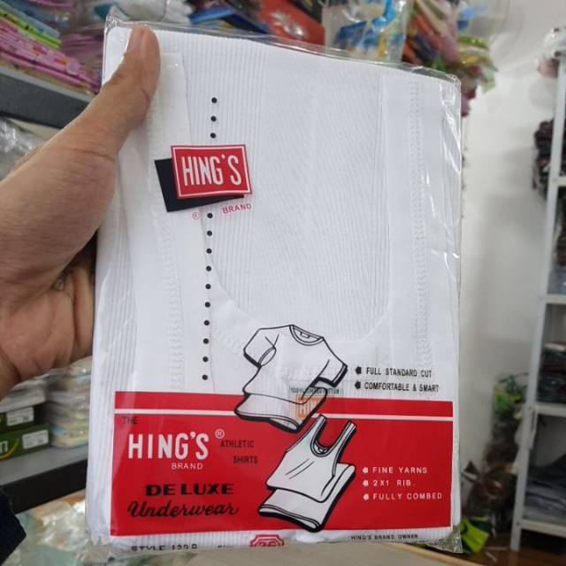 Singlet Hings 32, 34, 36, Kaos Dalam Pria Hing's