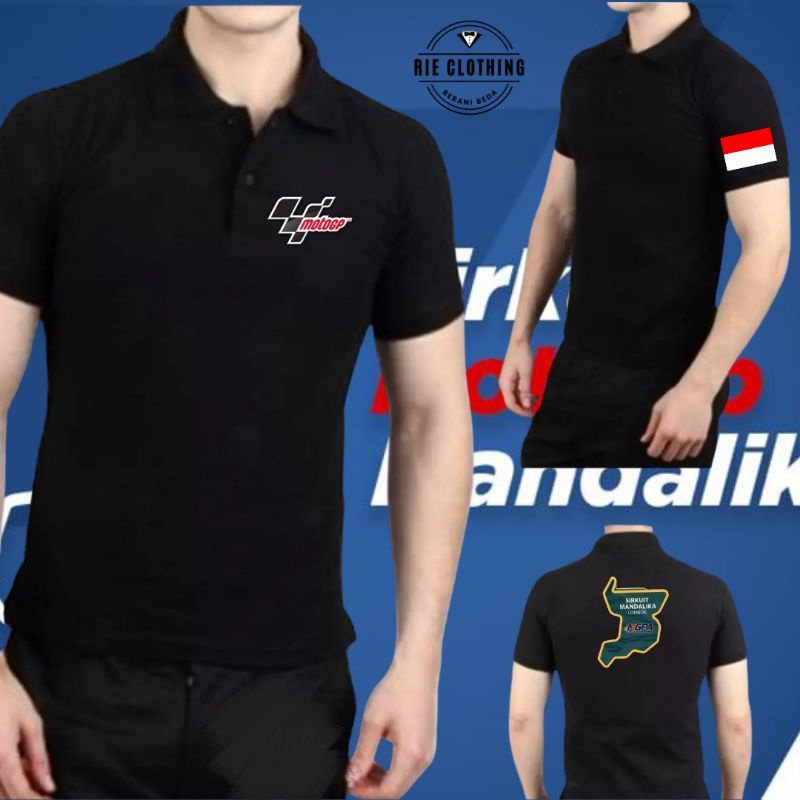 KAOS KERAH POLO MANDALIKA SIRKUIT