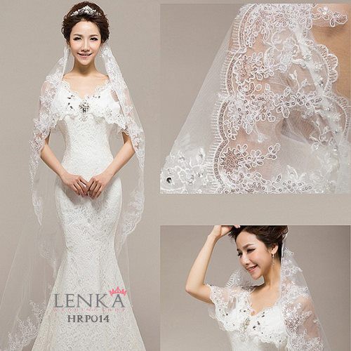 [PRIVASI AMAN] VEIL PENGANTIN PESTA WEDDING AKSESORIS PERNIKAHAN HRP014