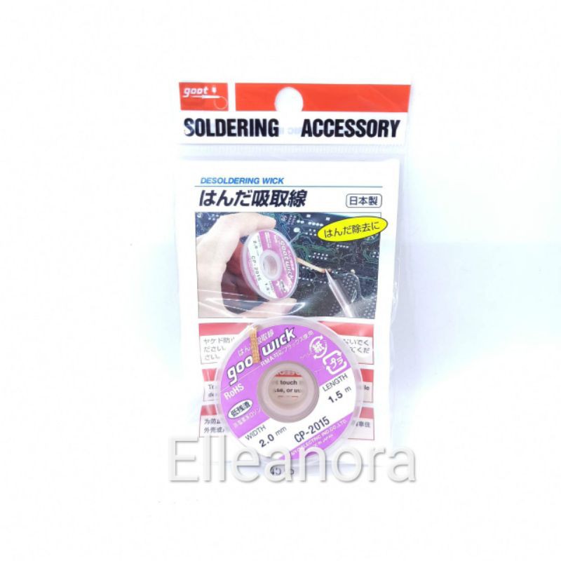 Flux Solder Wick Goot CP-2015 CP 2015 Original