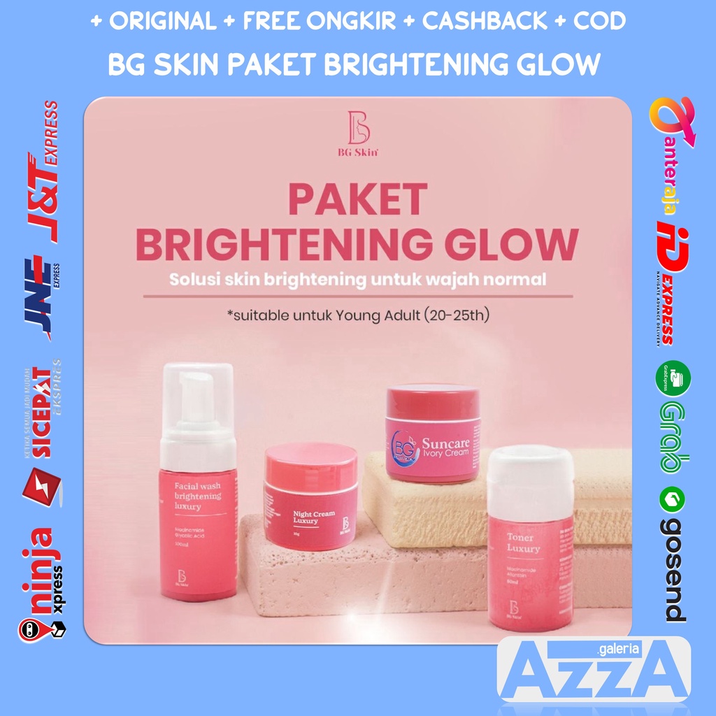 Jual BG SKIN PAKET BRIGHTENING GLOW SATU RANGKAIAN PAKET YANG JADI ...