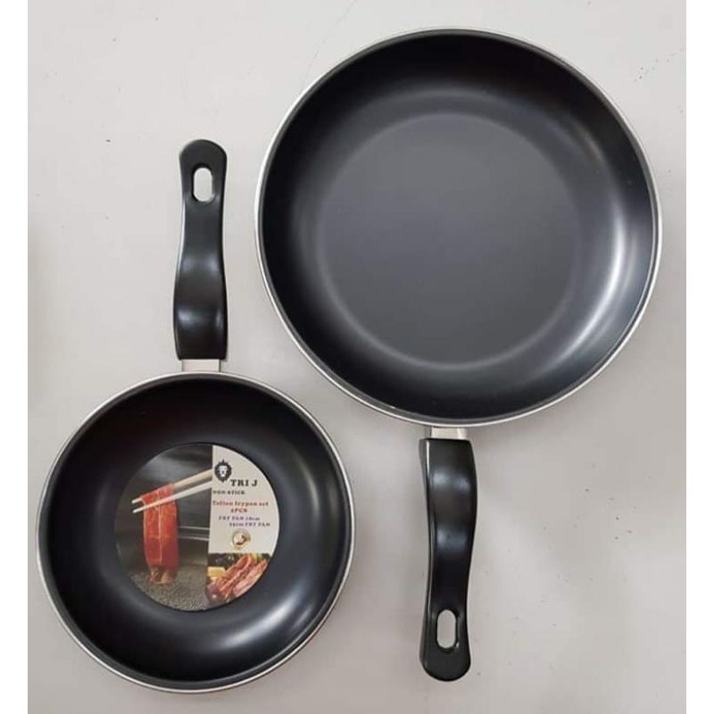 Teflon Fry pan set 2 in 1