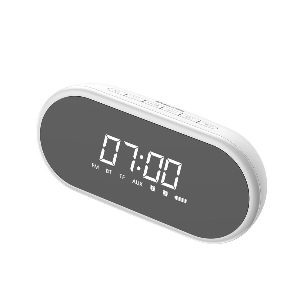 350 E09 - Light Bluetooth 4.2 Speaker Wireless Digital Alarm Clock