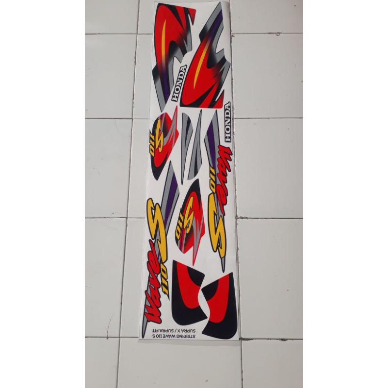 [COD] Striping Variasi Supra Fit - Supra X wave 100s