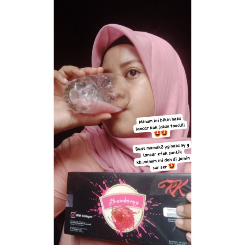RK Viral Vit Collagen apel dan strawberry