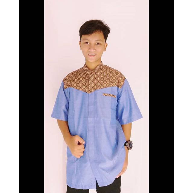 Baju Koko Batik Kekinian / Dewasa & Remaja