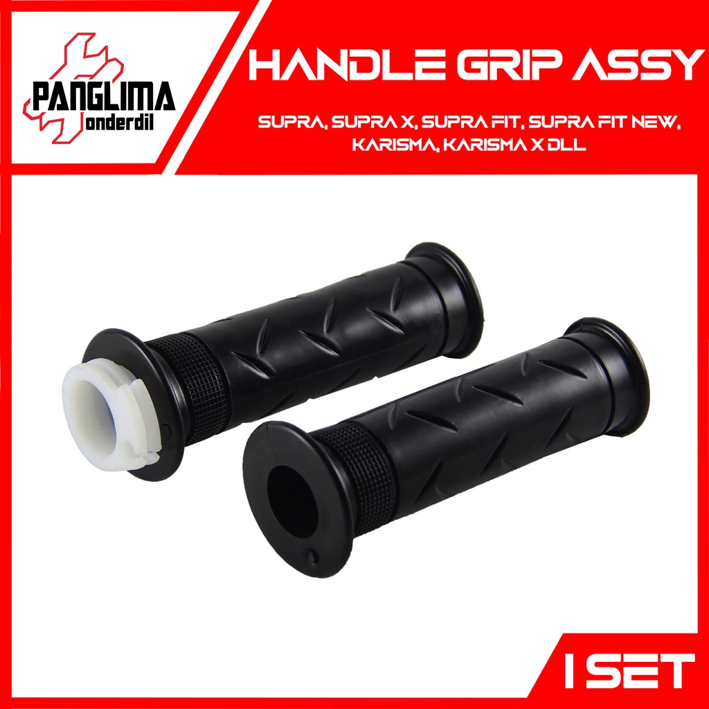 Handgrip Supra Lama-X-Fit-New-125 Lama-Batman &amp; Karisma-X Karet-Pipa-Slongsong Handle Hand grip-Fat-Vat-Pad-Handvat-Handpad Assy-Set