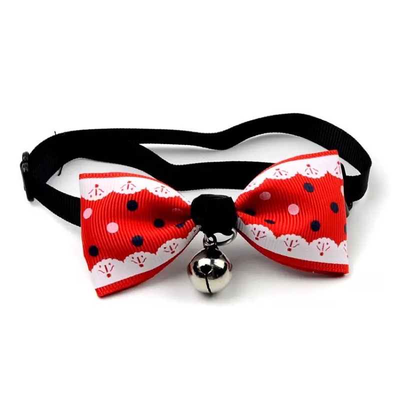 Pet bow collar necklace