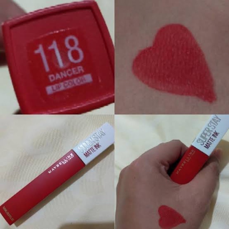 MAYBELLINE SUPERSTAY MATTE INK 118 DANCER