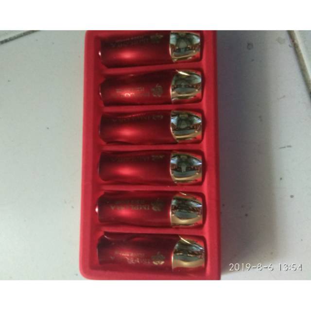 lipstik implora fleur Rouge new.d jual satuan ,ada warna merah..pink ore...ungu muda seperti d gamba