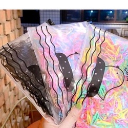 ⭐️ Jendela Kosmetik ⭐️ ( Isi 500 pcs ) Ikat Rambut Anak Elastis / Karet Jepang Anak / Karet Rambut Anak / Karet kuncir Rambut / karet Ikat Rambut