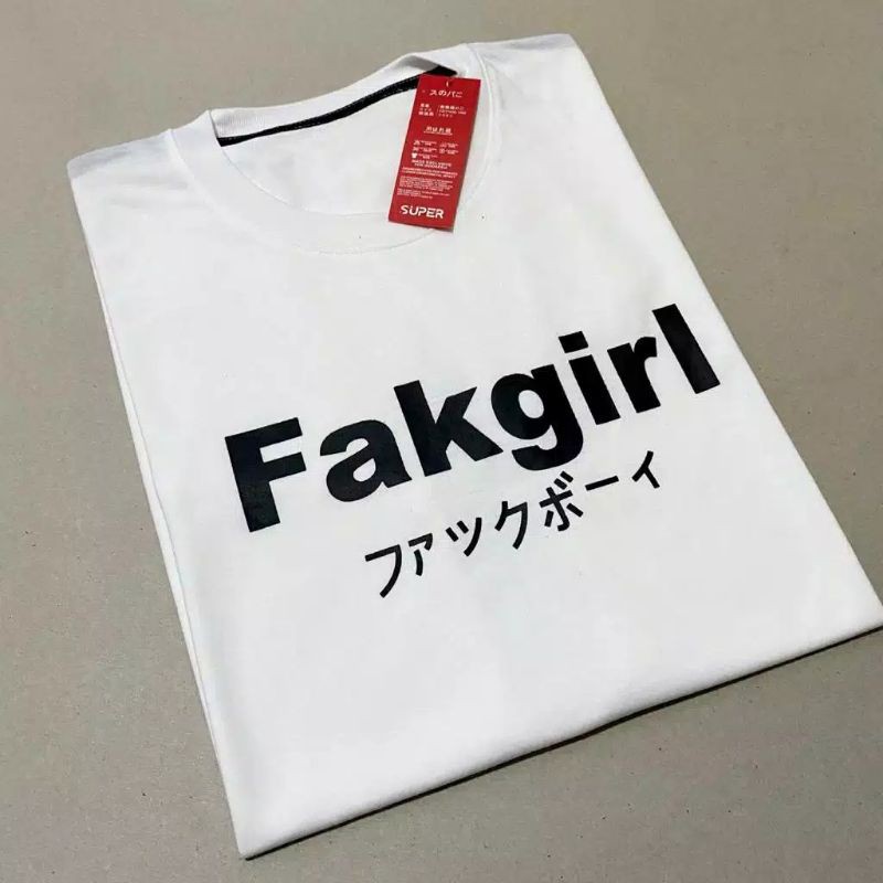 KAOS DISTRO MURAH SABLON FAKGIRL