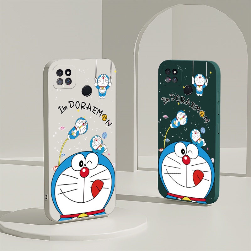 Soft Case Hp Gambar Doraemon Bahan Silikon Untuk Hp OPPO A17 / A16 / A77S / A57 / 2022 / A15 / A16 / A16K / A54 / A53 / A12 / A5S / A7 / A3S / A11k / A31 / A52 / A94 / A93 / A37 / F9 / 4F /