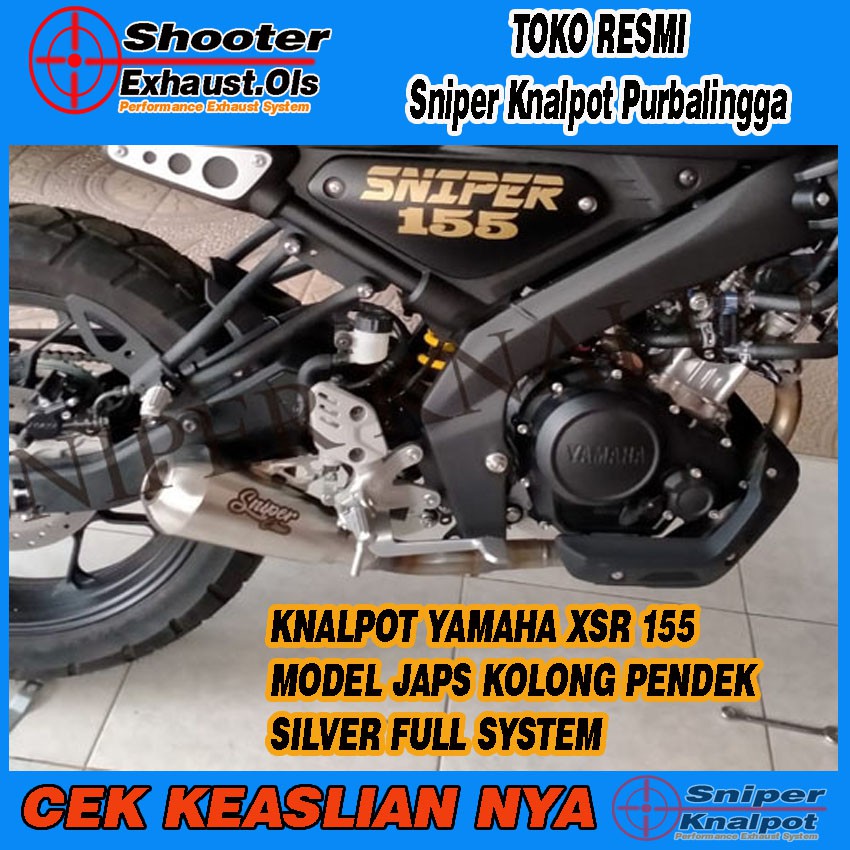 Knalpot Yamaha Xsr 155 Xsr155 Kolong Underbelly