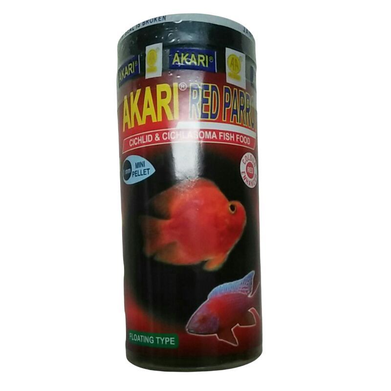 Makanan ikan AKARI AA RED PARROT 100GR