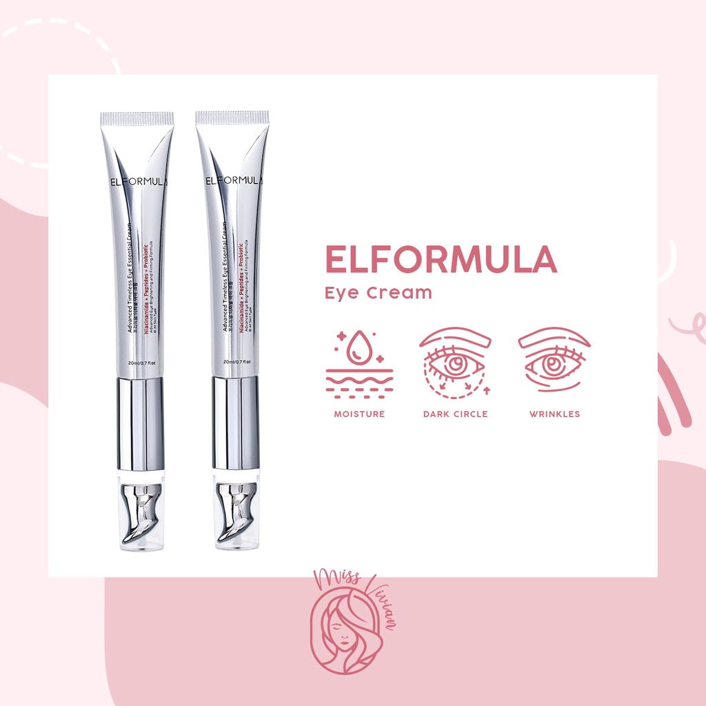 Jual ELFORMULA Advanced Timeless Eye Essential Eye Cream 100 Original