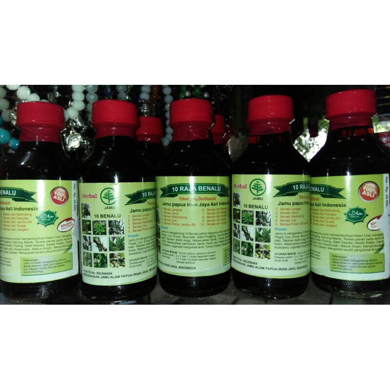 

10 raja benalu jamu papua irian