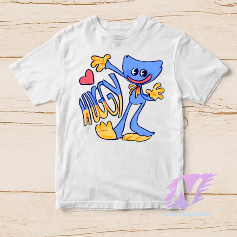 baju anak huggy wuggy baju kaos anak huggy love