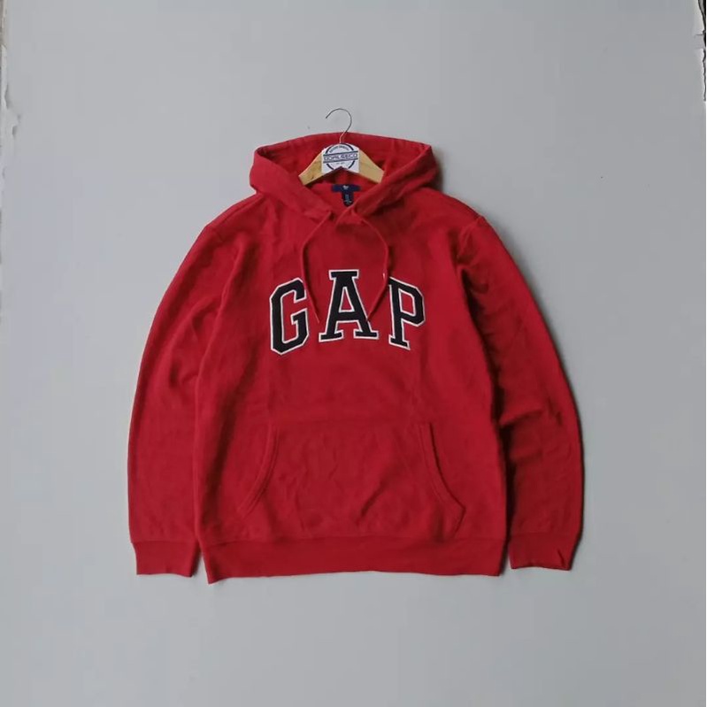 HOODIE GAP MERAH SECOND ORIGINAL