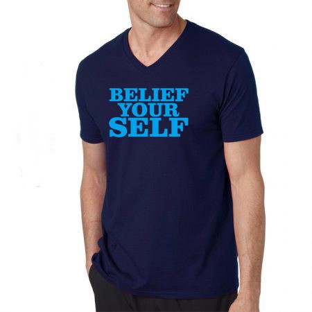 KAOS PRIA belief yourself / KAOS PRIA VNECK/ KAOS PRIA