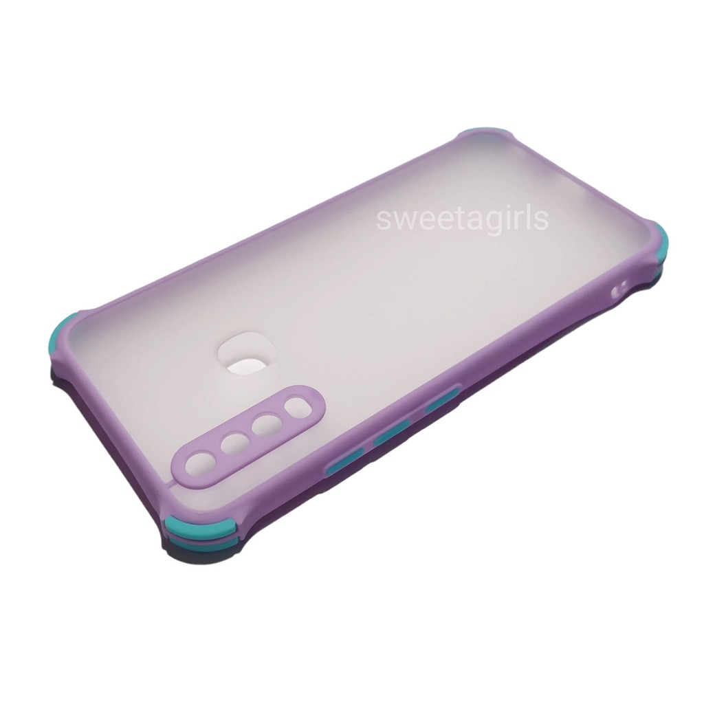 Casing Anticrack Aero Dove untuk Vivo Y12 / Y15 / Y17 ( sama ukuran ) - Casing Pelindung Bump Kamera - Matte Candy / Bisa Bayar ditempat / COD / sweetacase.id / Kesing Terlaris untuk Vivo / Kesing elegant / casing terbaru / 2021