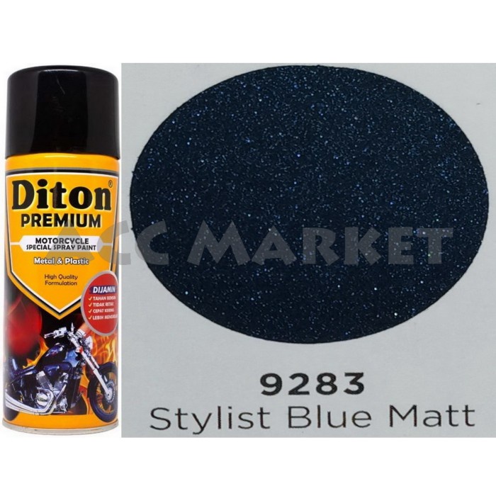 Pilox Diton Premium Pilok Pylox Biru Stylish Blue Matt 9283