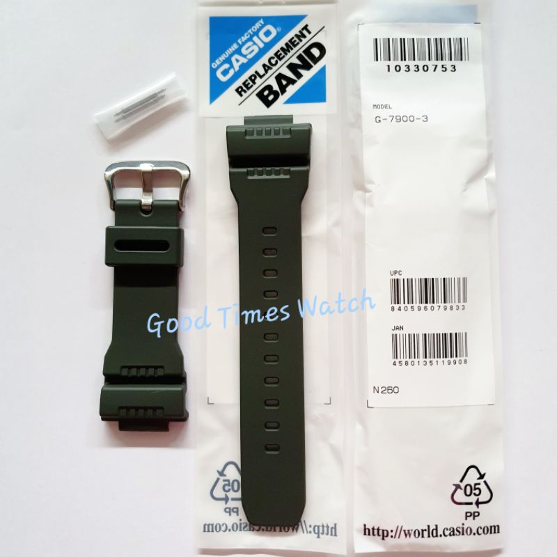 STRAP G-SHOCK G-7900-3 G 7900 Casio Original