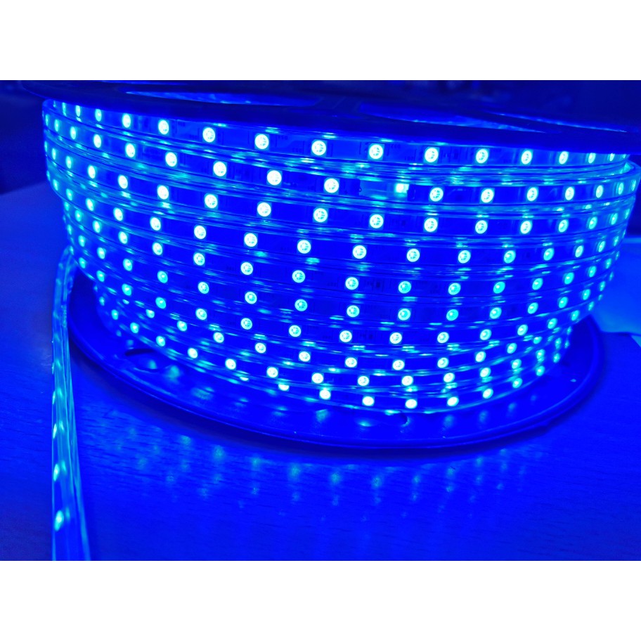 Lampu led strip selang SMD 5050 220v 100m 100 meter lampu led strip