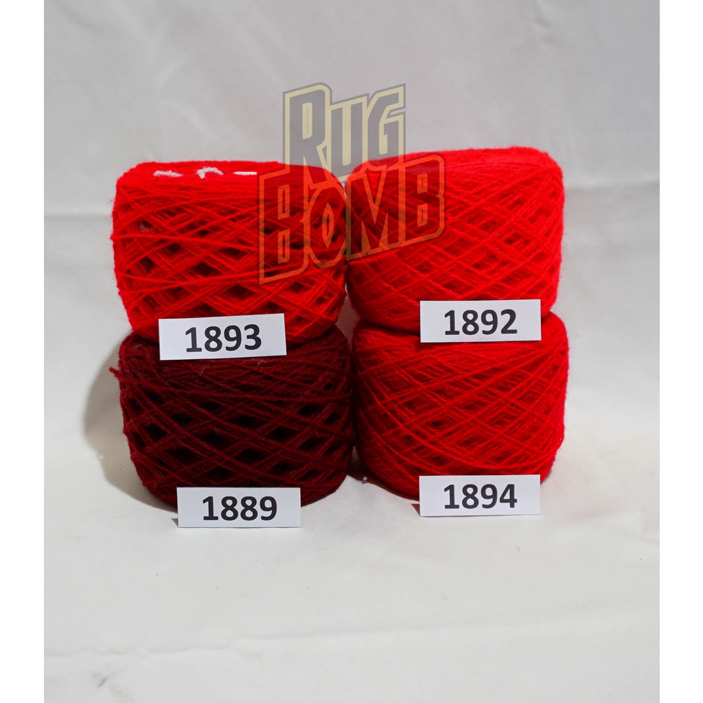 Benang Wool Siet Acrylic Yarn Ply Kecil Warna Merah