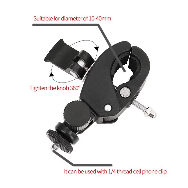 Tripod Bracket Phone Camera Fixing Clip Multi Function