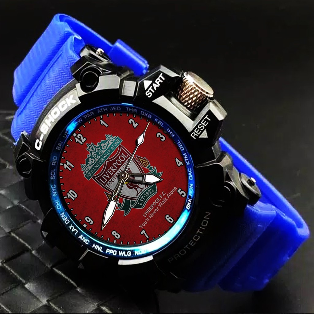 (EXCLUSIVE) JAM TANGAN LIVERPOOL 6 (STRAP WARNA)