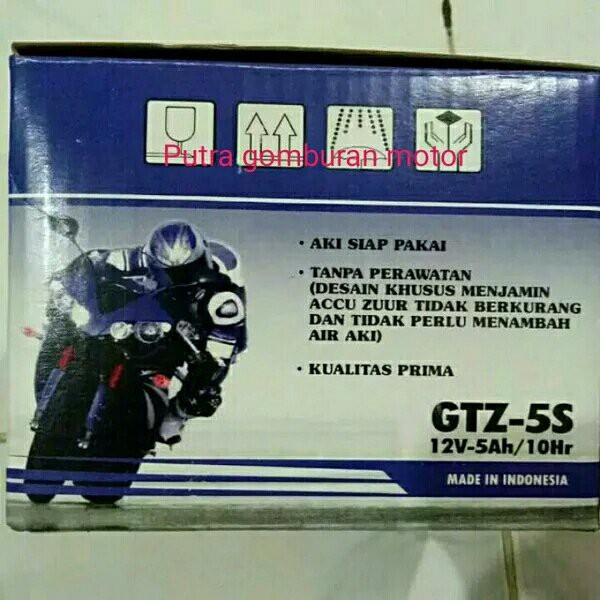berkualitas        Accu atau aki kering motor        amanah