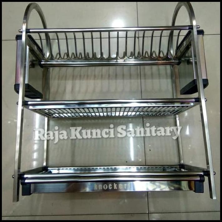 Flash Sale - Rak Piring Knokers Wjd 650 Stainless Sus 304 /Rak Piring Stainless 304