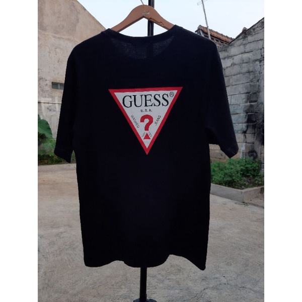 kaos tshirt guess second/bekas