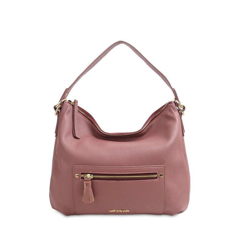 Tas Bahu Les Catino Damiana Hobo Rose Brown