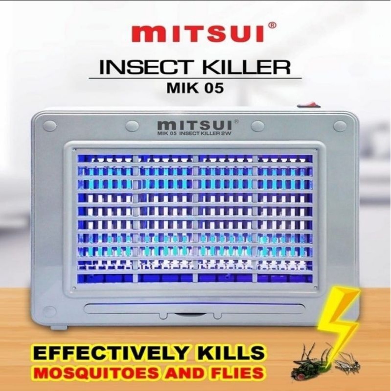 insect killer MITSUI mik 05 - lampu perangkap nyamuk 2 - 4 watt