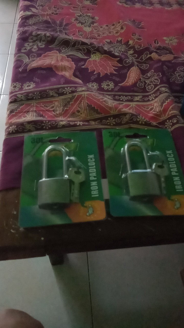 Gembok 30mm Panjang Serba Guna - Kunci Pintu Pagar Disc Cakram & Helm