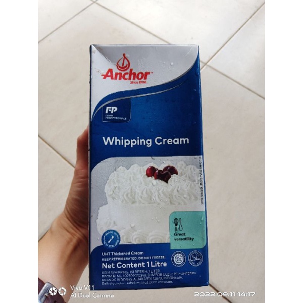 

WHIP CREAM ANCHOR 1 LITER / WHIPCREAM / WHIPPING CREAM