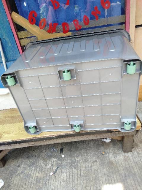 Container Box 140 Liter Silver ( Khusus Ekspedisi)