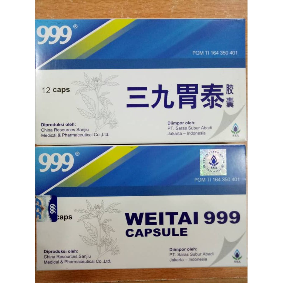 Obat China weitai 999 capsul obat lambung