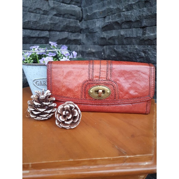 Fossil long wallet VRV vintage (SOLD by IG)